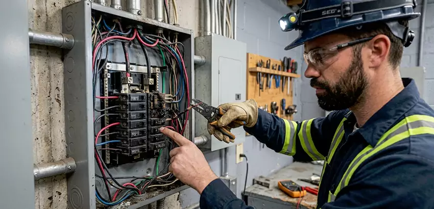 Breaker Box Short Circuit Repair in Sun City Center
