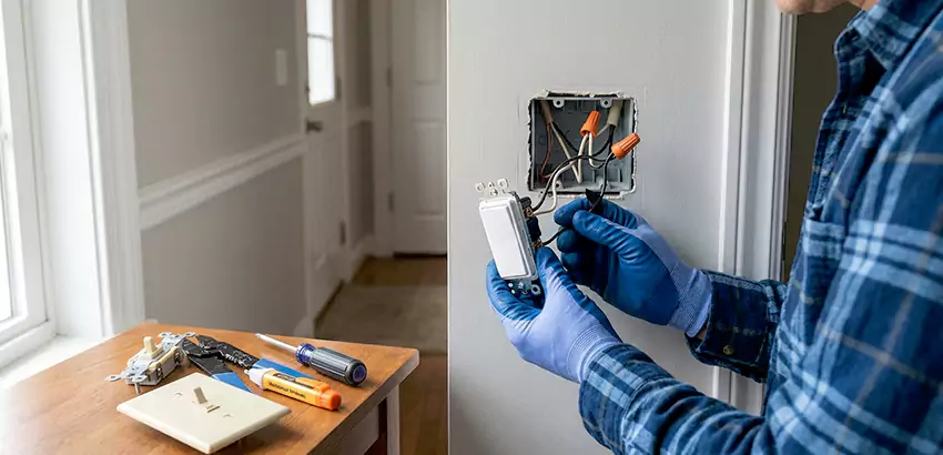 Motion Sensor Light Switch Replacement in Sun City Center