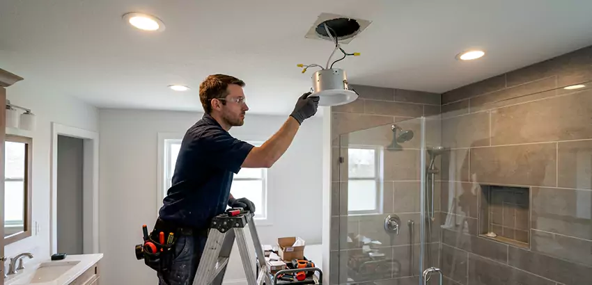 Bathroom and Shower Recessed Lighting Installation in Sun City Center