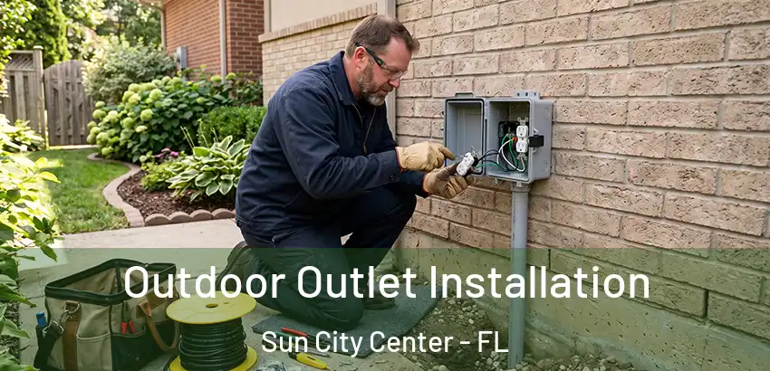  Outdoor Outlet Installation Sun City Center - FL