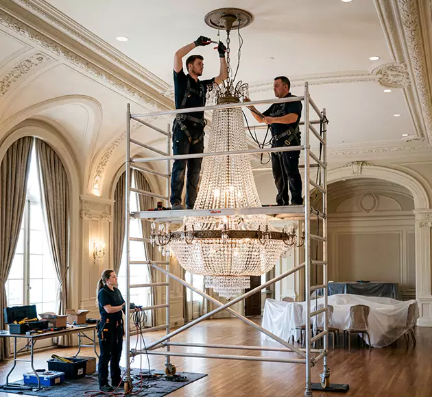 Professional Chandelier Installation: Your Local Fixture Team in Sun City Center, FL