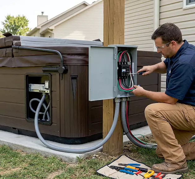 Professional Hot Tub Electrical Installation: Your Local Spa Wiring Team in Sun City Center, FL